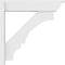 Ekena Millwork Balboa Architectural Grade PVC Outlooker with Traditional Ends, 7"W X 30"D X 30"H OUTP07X30X30BOA01 - alternate 4